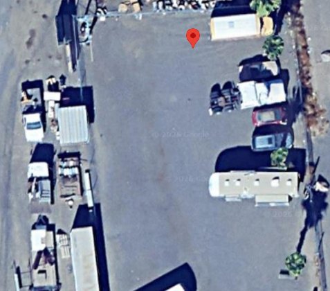 Satellite view of the Pulltail trailer yard at 5026 51st Ave, Laveen, Arizona